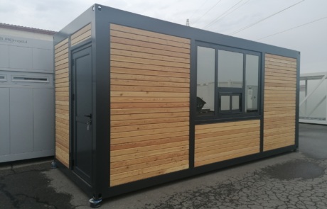 EUROmodul portirnica sa drvenom fasadom1