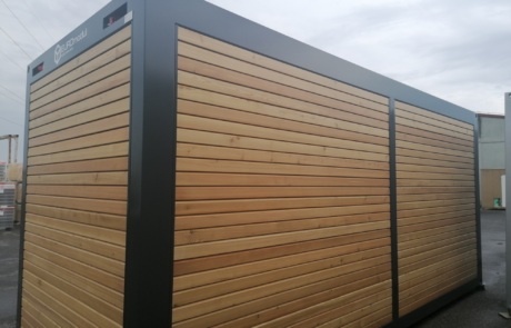EUROmodul portirnica sa drvenom fasadom1