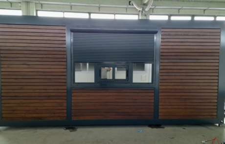 EUROmodul portirnica sa drvenom fasadom1